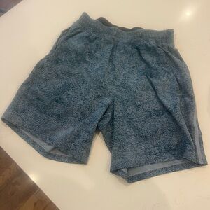 lululemon athletica Heathered Blue Athletic Shorts XS! Linerless